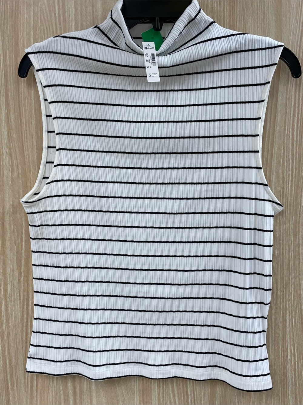 NWT Madewell White Top Size L